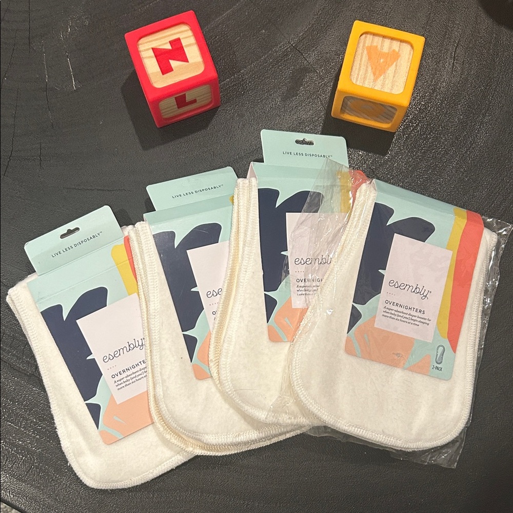 Esembly White Diaper Covers for Kids
